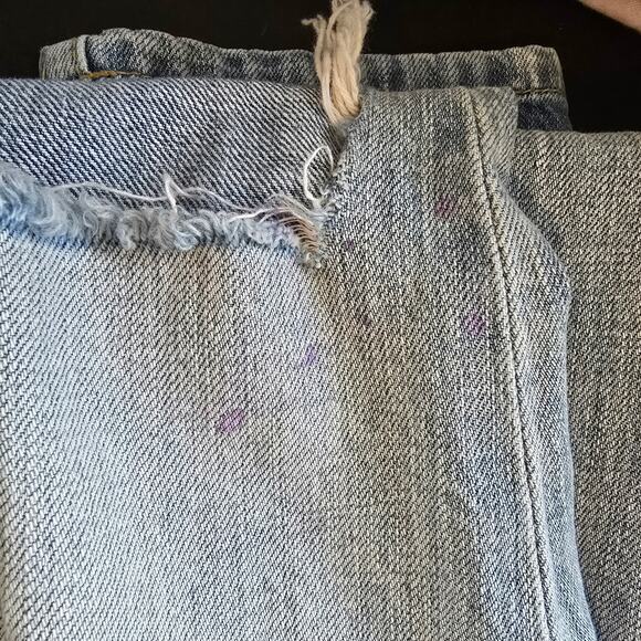 KanCan Women's Distressed Bridget Ultra High Rise Mom Jeans Light Wash Size 3/25 - Picture 10 of 12